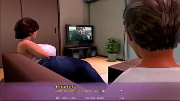 play The Wants of Summer [Hentai game pornplay], odc.5, przyrodnia siostra robi niegrzeczne pozy w bieliźnie dla Tiktok
