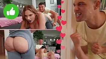 play Bangbros - Johnny Love își face glume prietenei lui Brandy Renee pentru influență