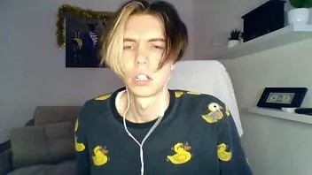 Play Cute boy jerks off on webcam for money